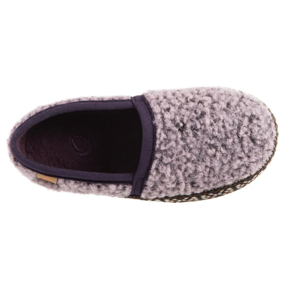 Acorn Kid’s L’il Woven Trim Moccasins
