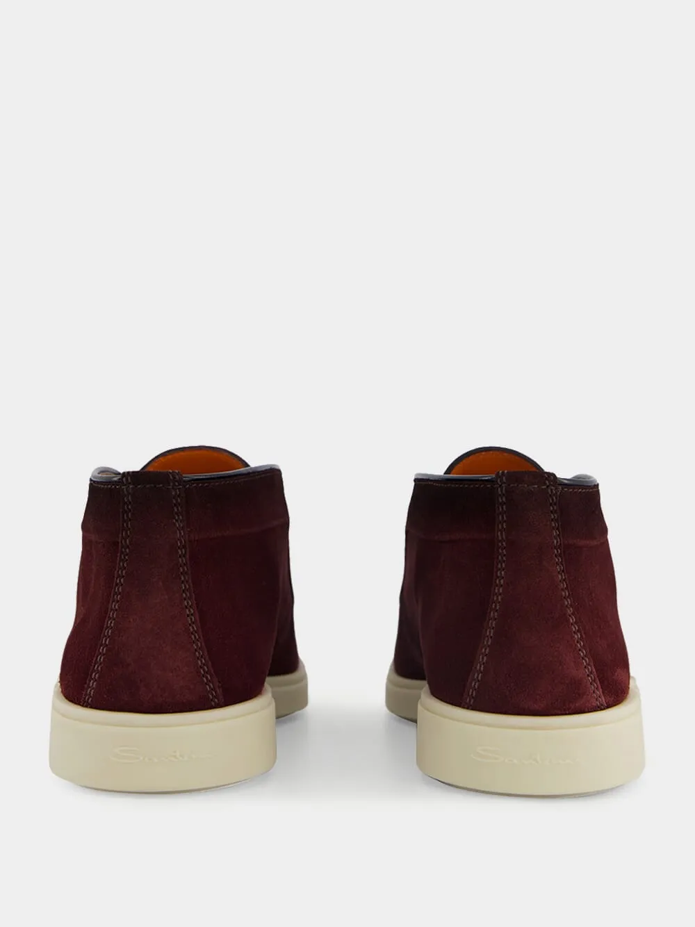 Almond-Toe Suede Boots