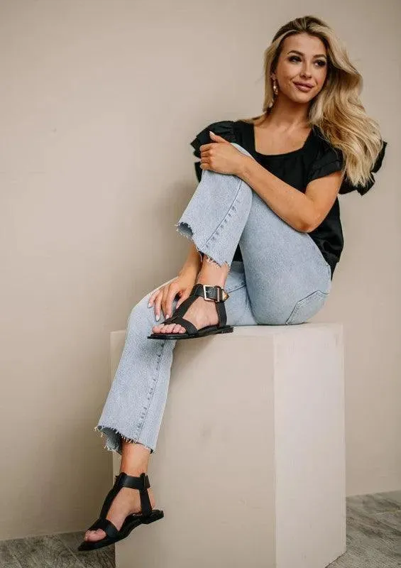 Ava Flat Sandals