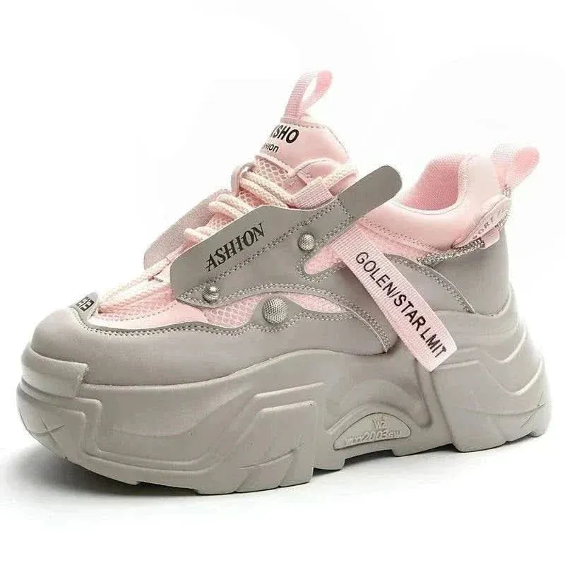 Beige Sneakers | Air Mesh Shoes for Women