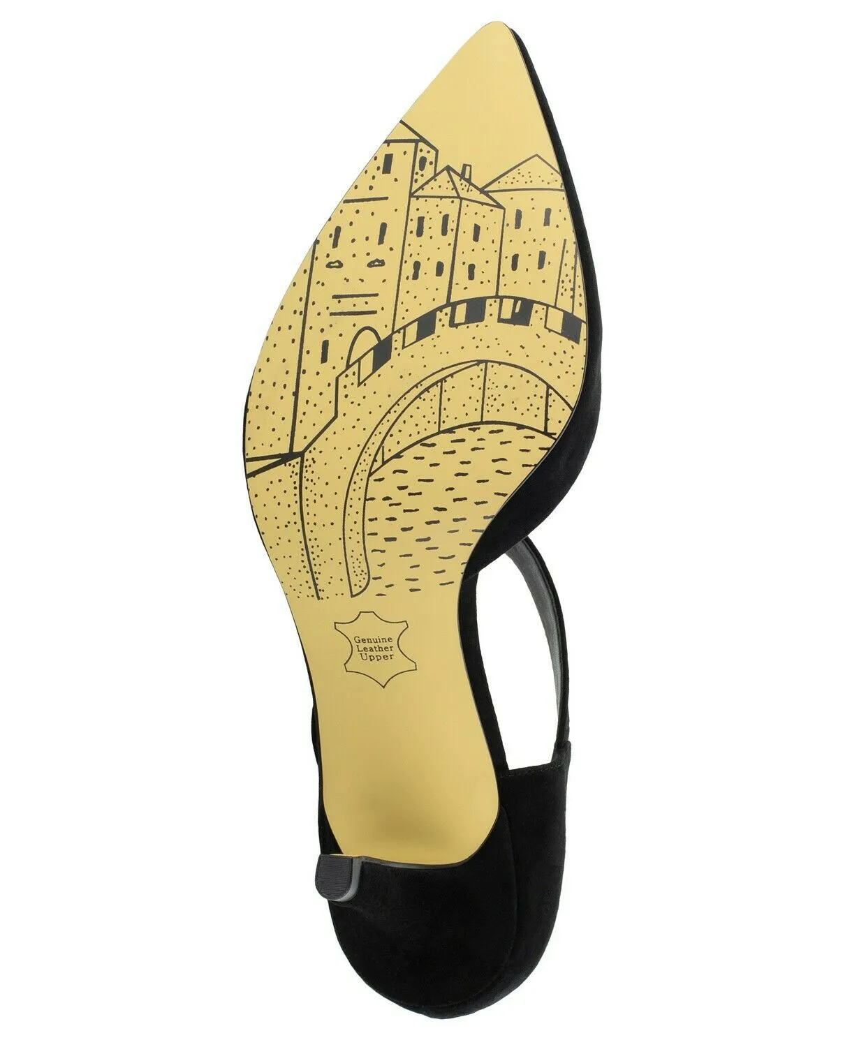 Bella Vita Black Dawson D'Orsay Pumps  Color Black Size 7.5M