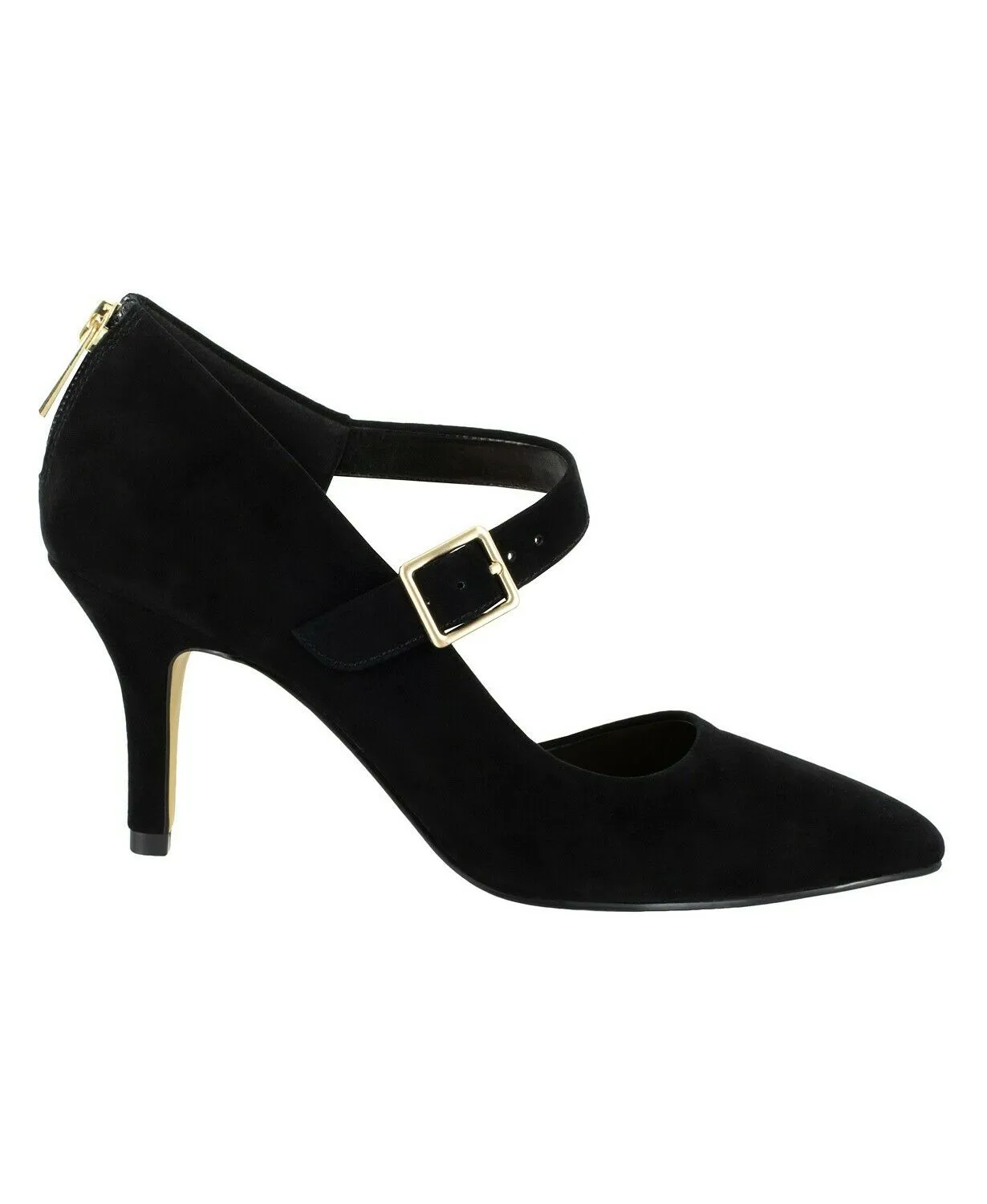 Bella Vita Black Dawson D'Orsay Pumps  Color Black Size 7.5M