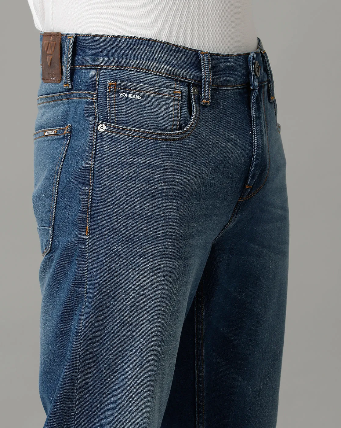 BORIS SLIM JET INDIGO DENIM JEANS