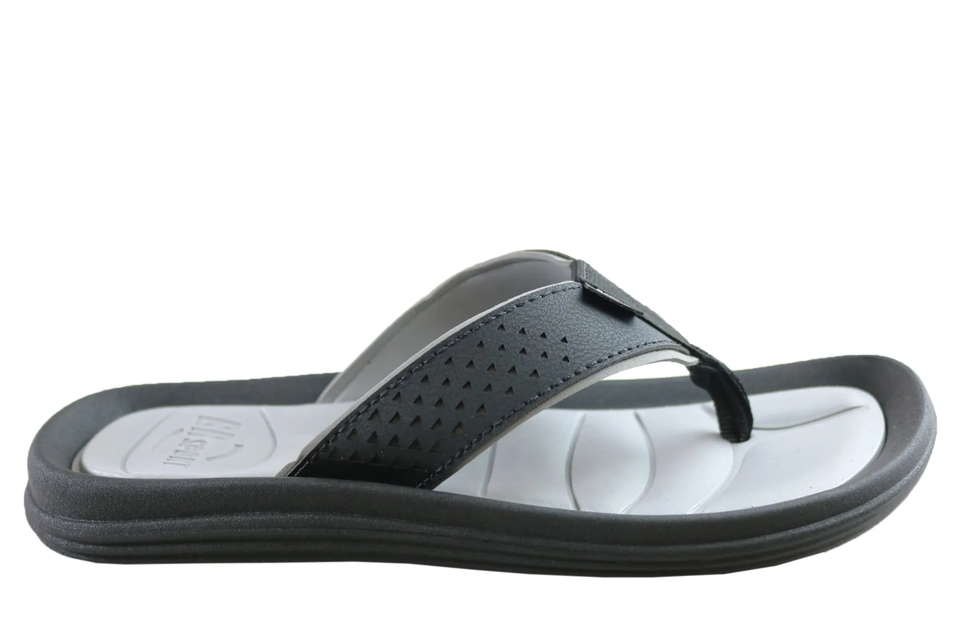 BR Sport Atlanta Mens Comfort Cushioned Thongs Sandals Made In Brazil