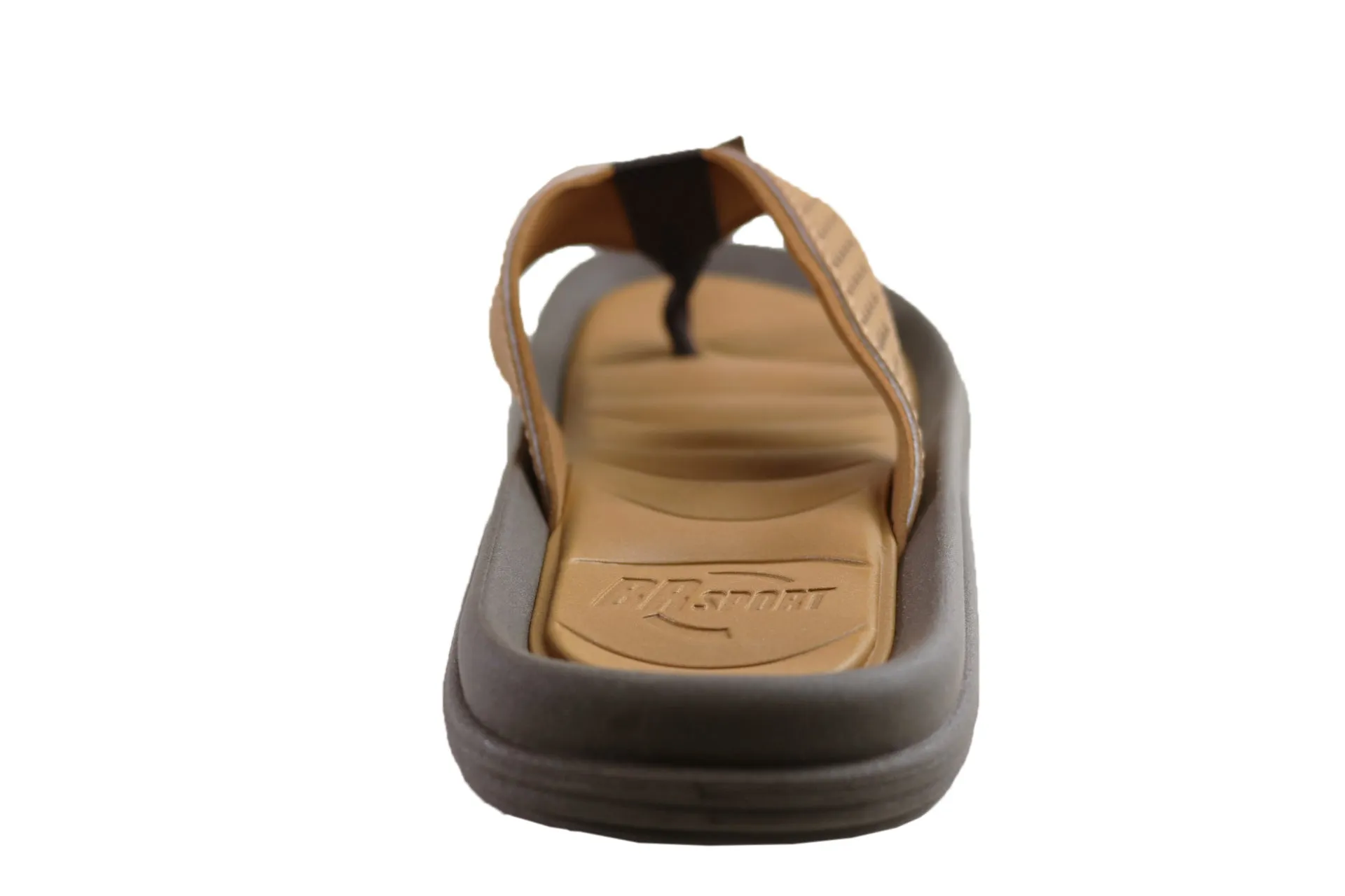 BR Sport Atlanta Mens Comfort Cushioned Thongs Sandals Made In Brazil