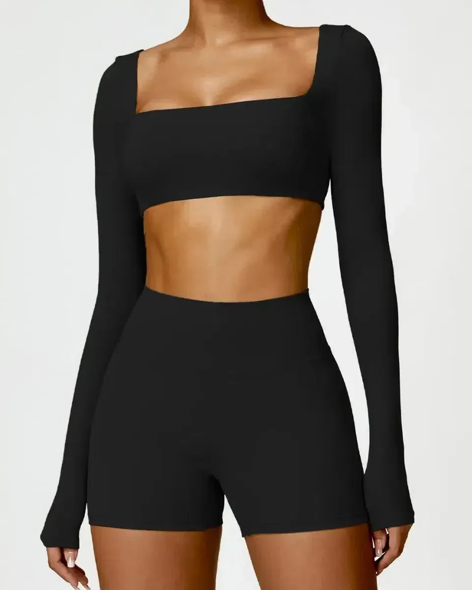 Brunella – Pastel hues – Quick-dry workout set