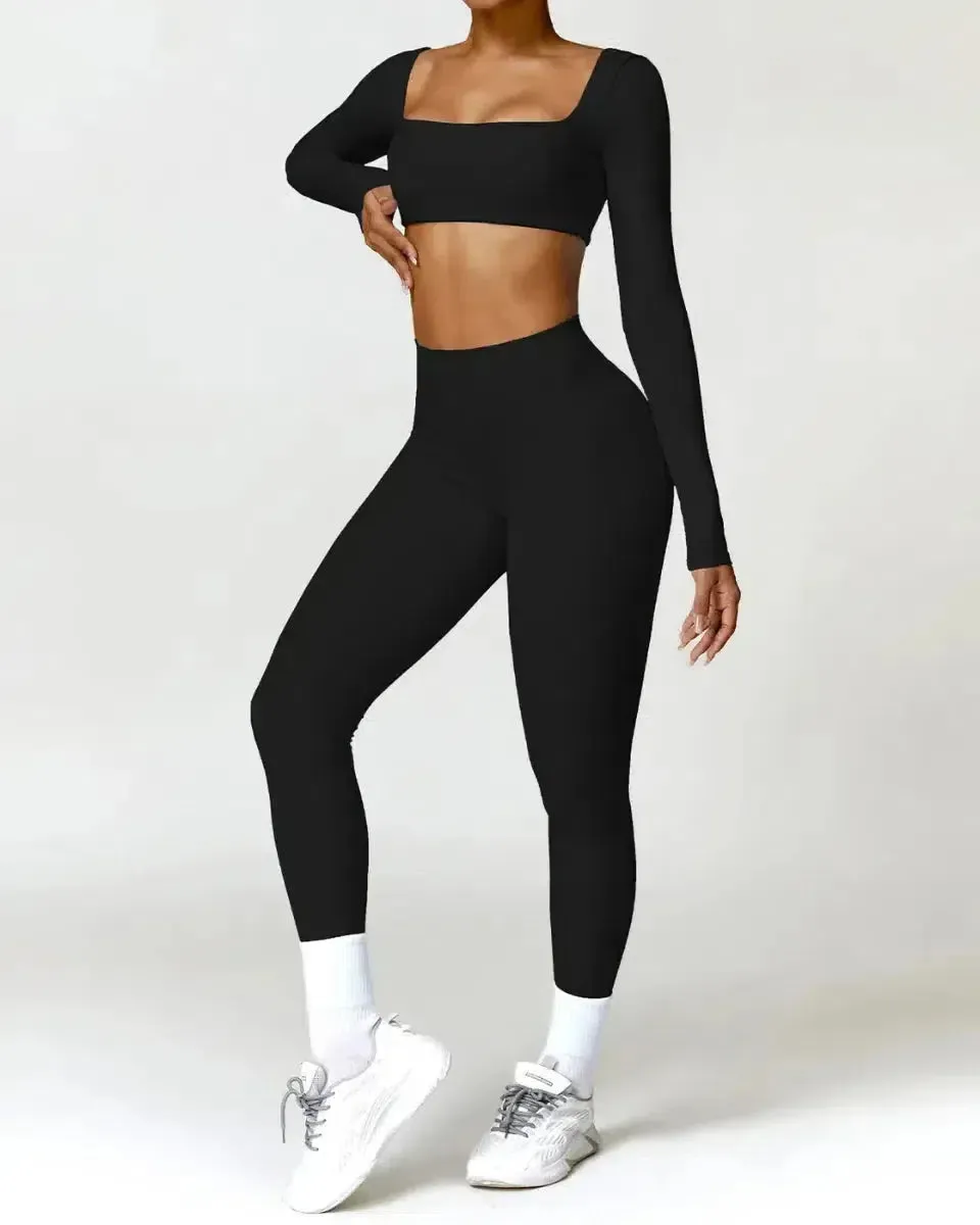 Brunella – Pastel hues – Quick-dry workout set