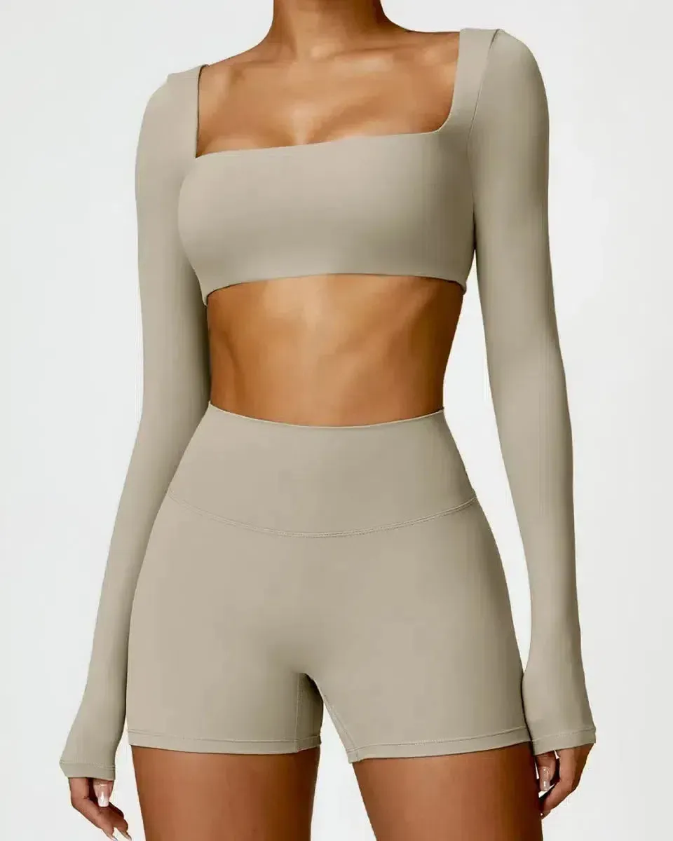 Brunella – Pastel hues – Quick-dry workout set