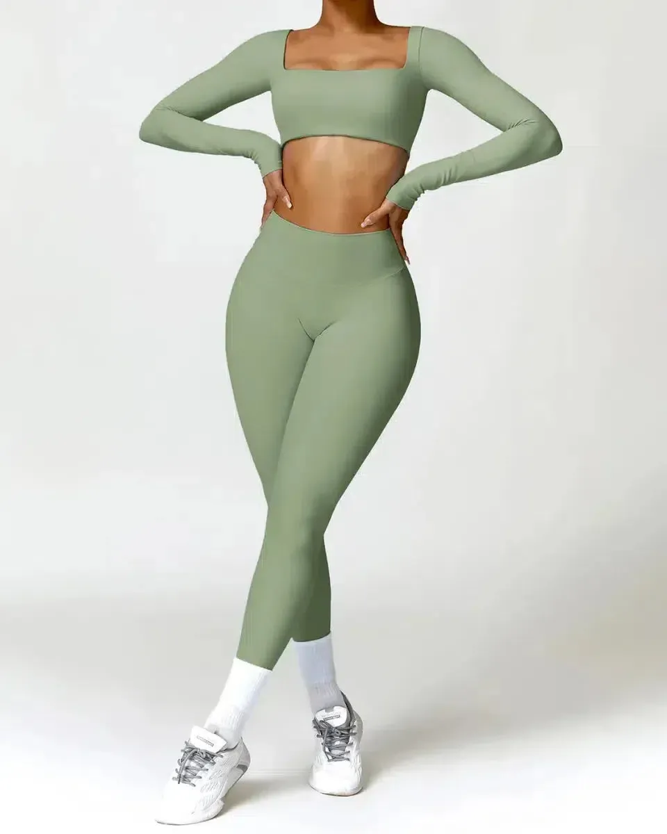 Brunella – Pastel hues – Quick-dry workout set