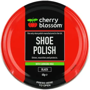 Cherry Blossom Shoe Polish Black