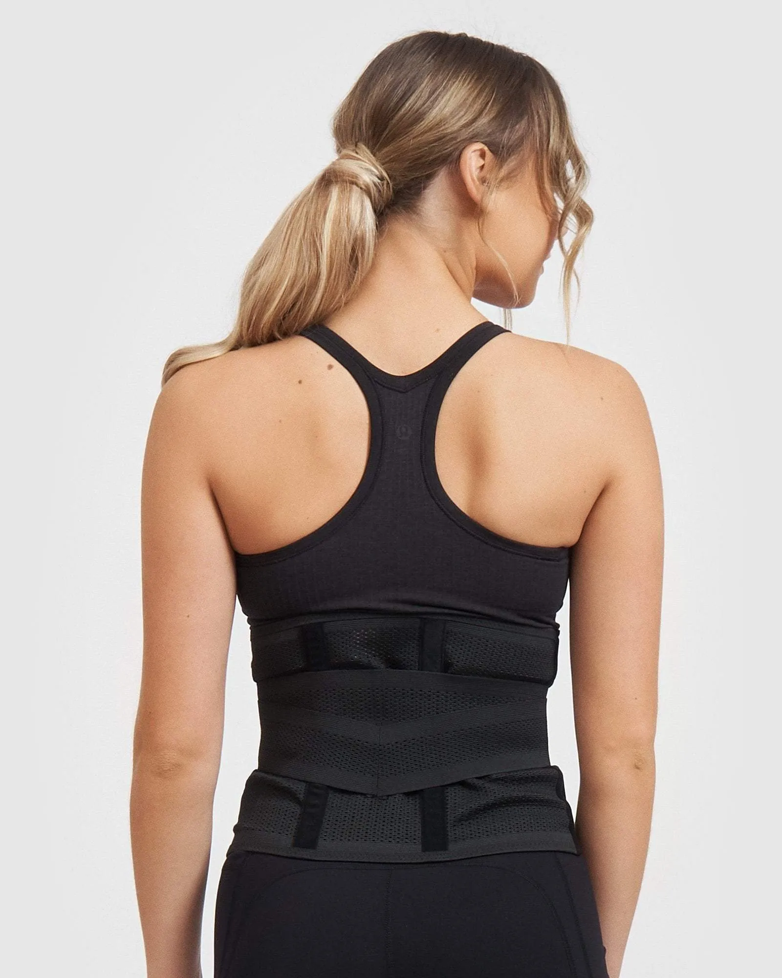 Core Trainer Post Pregnancy Belly Wrap Black