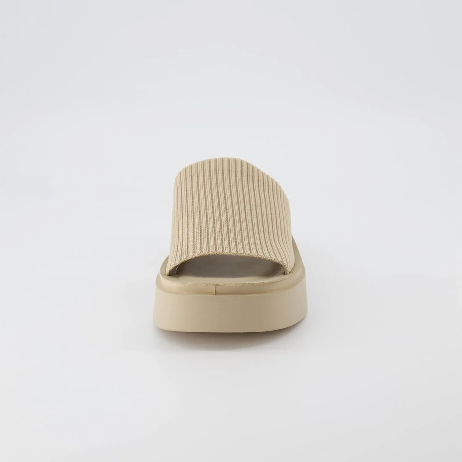 CUSHIONAIRE Women's Pim knit platform sandal with Memory Foam