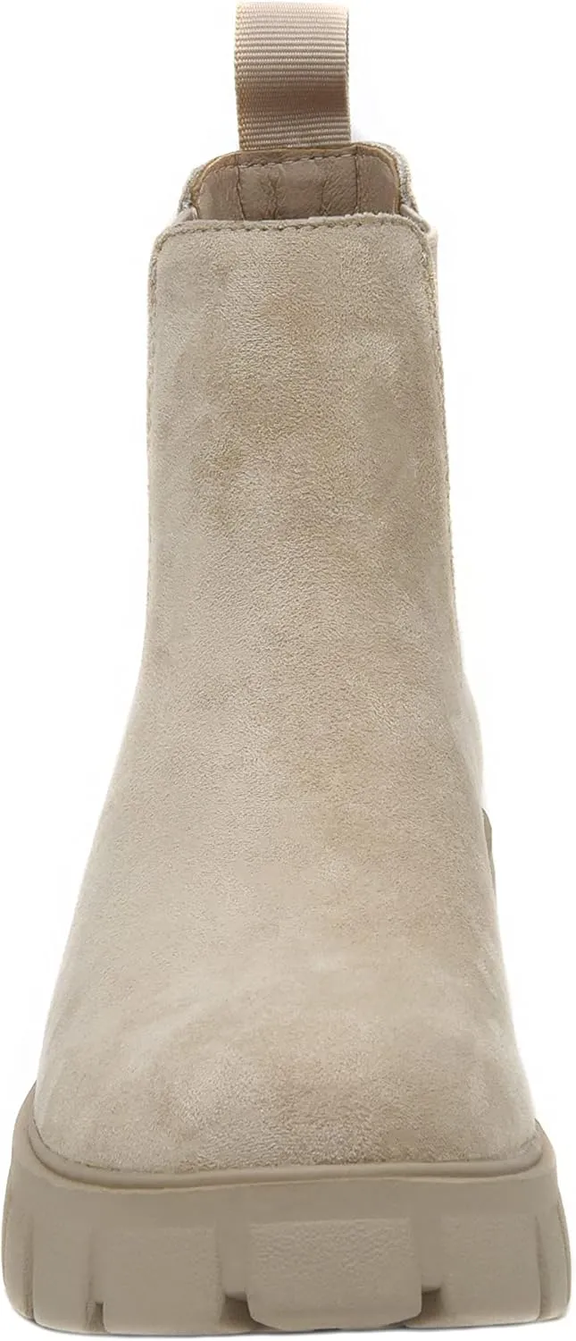 CUSHIONAIRE Women's Sasha slip on chelsea boot Memory Foam