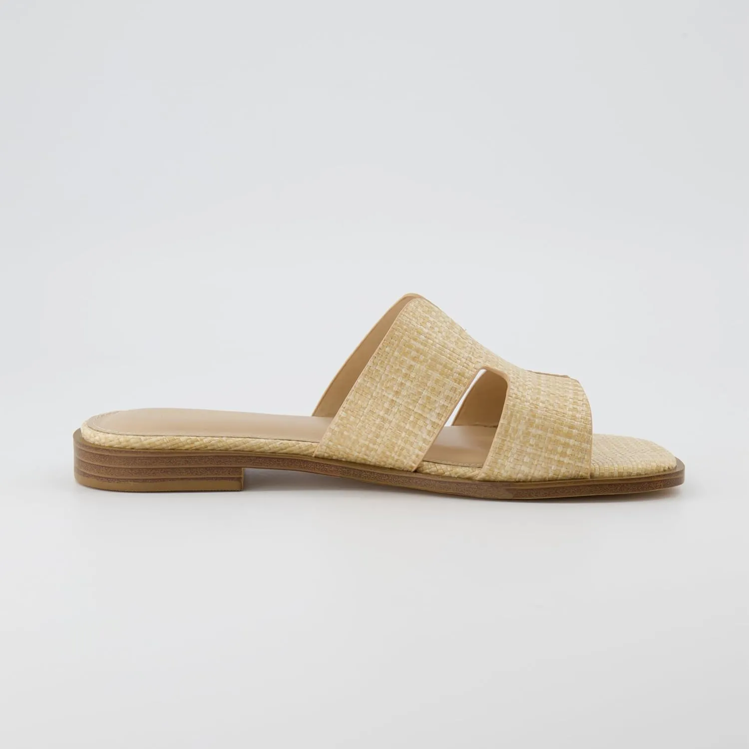 CUSHIONAIRE Women's Voyage slide sandal Memory Foam, Wide Widths Available