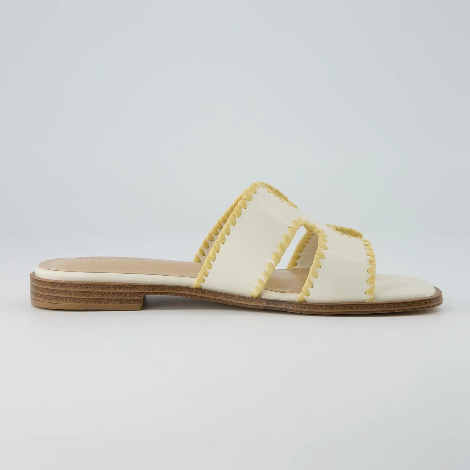 CUSHIONAIRE Women's Voyage slide sandal Memory Foam, Wide Widths Available