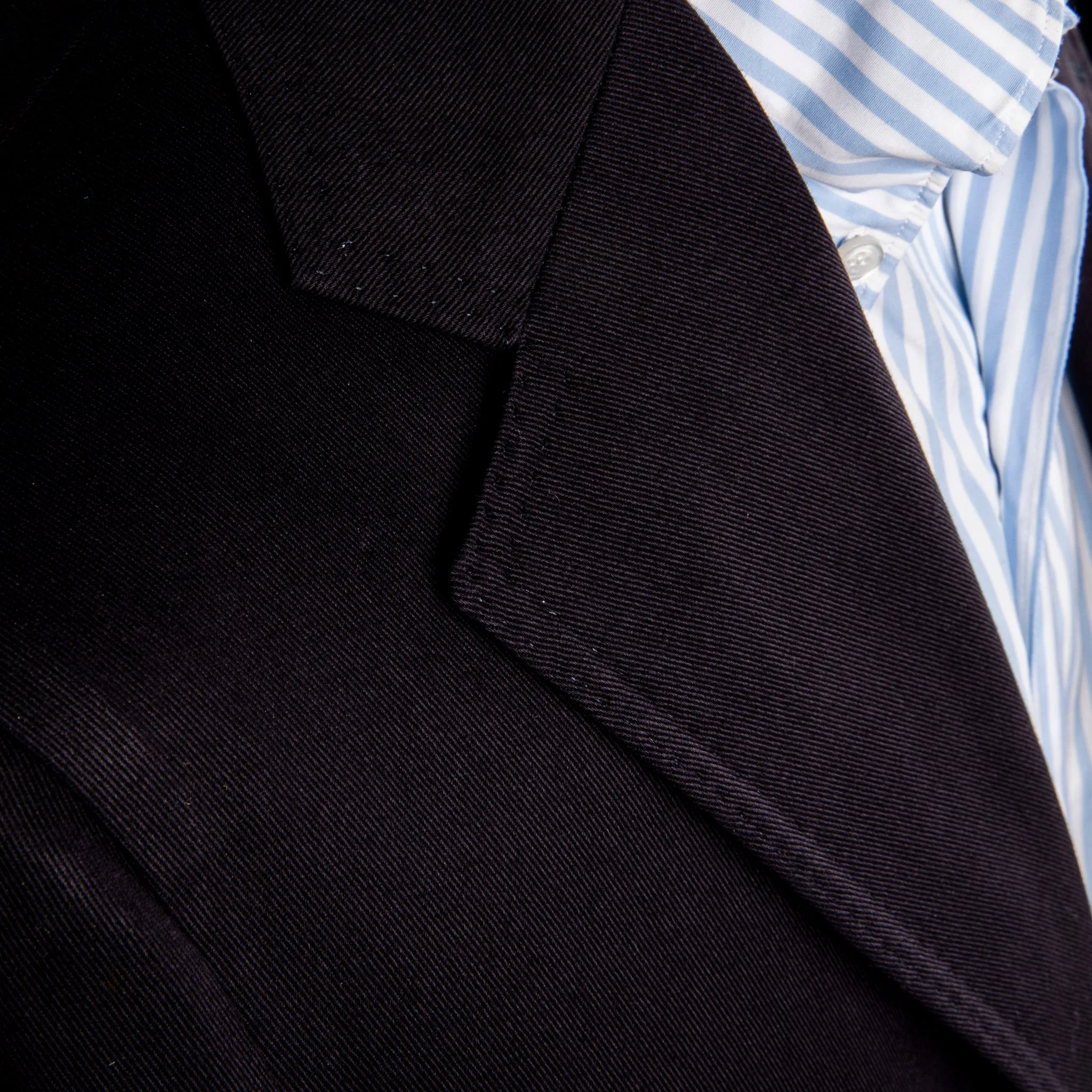 De Petrillo Posillipo Tasca in Tasca Jacket Byron Cotton Navy
