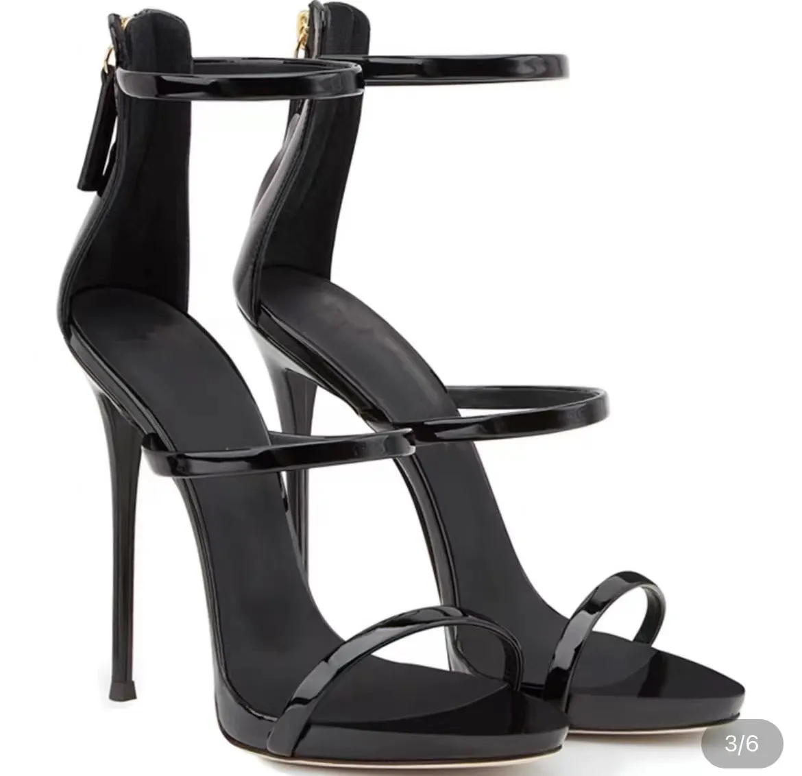 Diana Triple Bands Stilettos