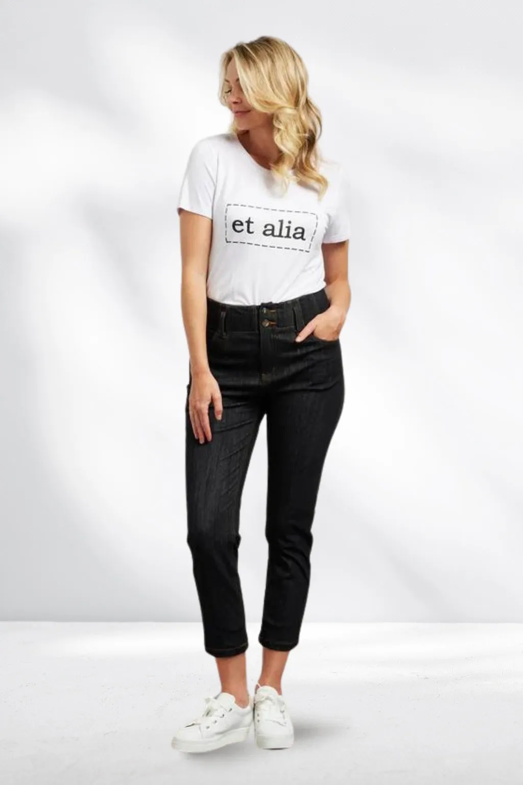 Et Alia Jane Jeans Black Wash