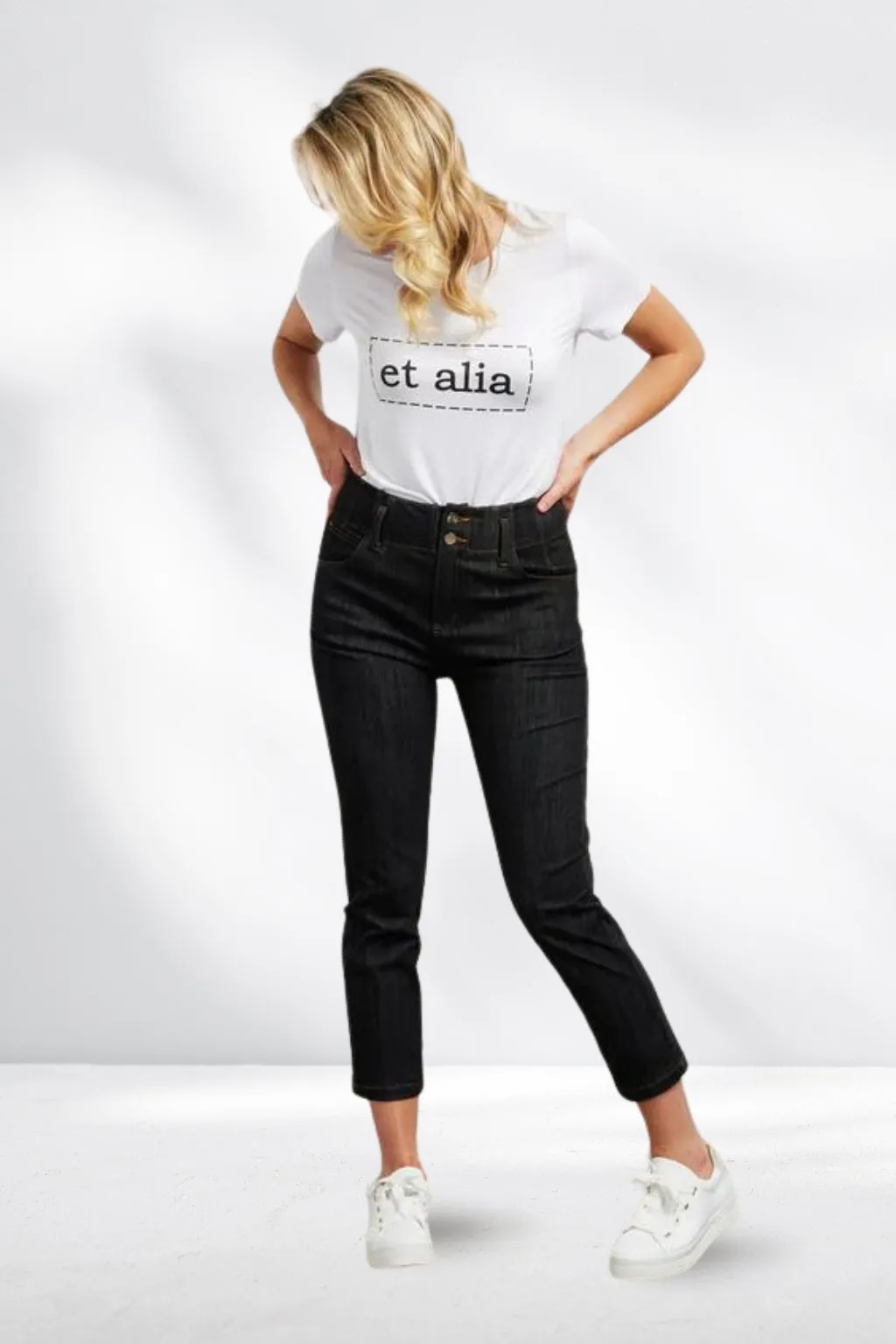 Et Alia Jane Jeans Black Wash