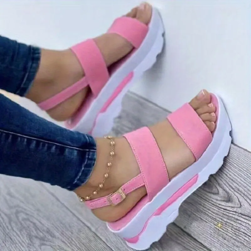 Faith™ Non-Slip Platform Open Toe Sandals