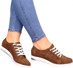 Gibobby Sandals Women Comfort Loafers Breathable Mesh Non-Slip Platform Flat Wedge Shoes Lightweight Soft Casual Sneakers