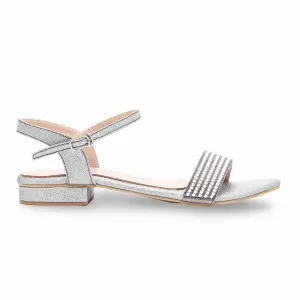 Grey Fancy Sandal FN6049