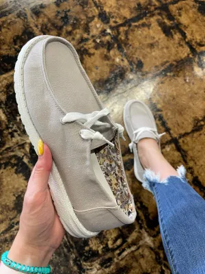 Gypsy Jazz Holly Slip On Canvas Sneaker - Grey