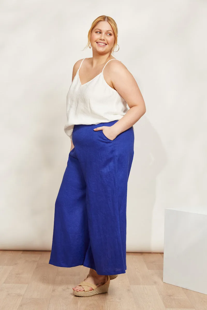 Halcyon Crop Pant, Cobalt