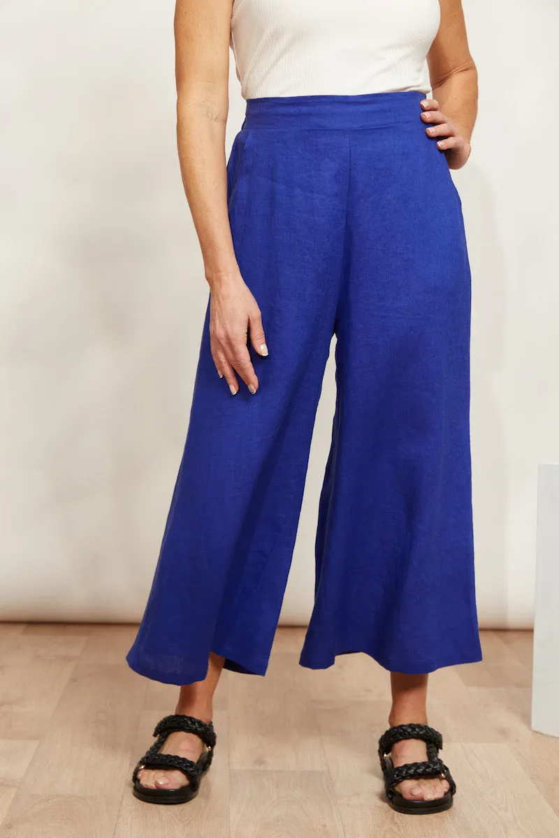 Halcyon Crop Pant, Cobalt