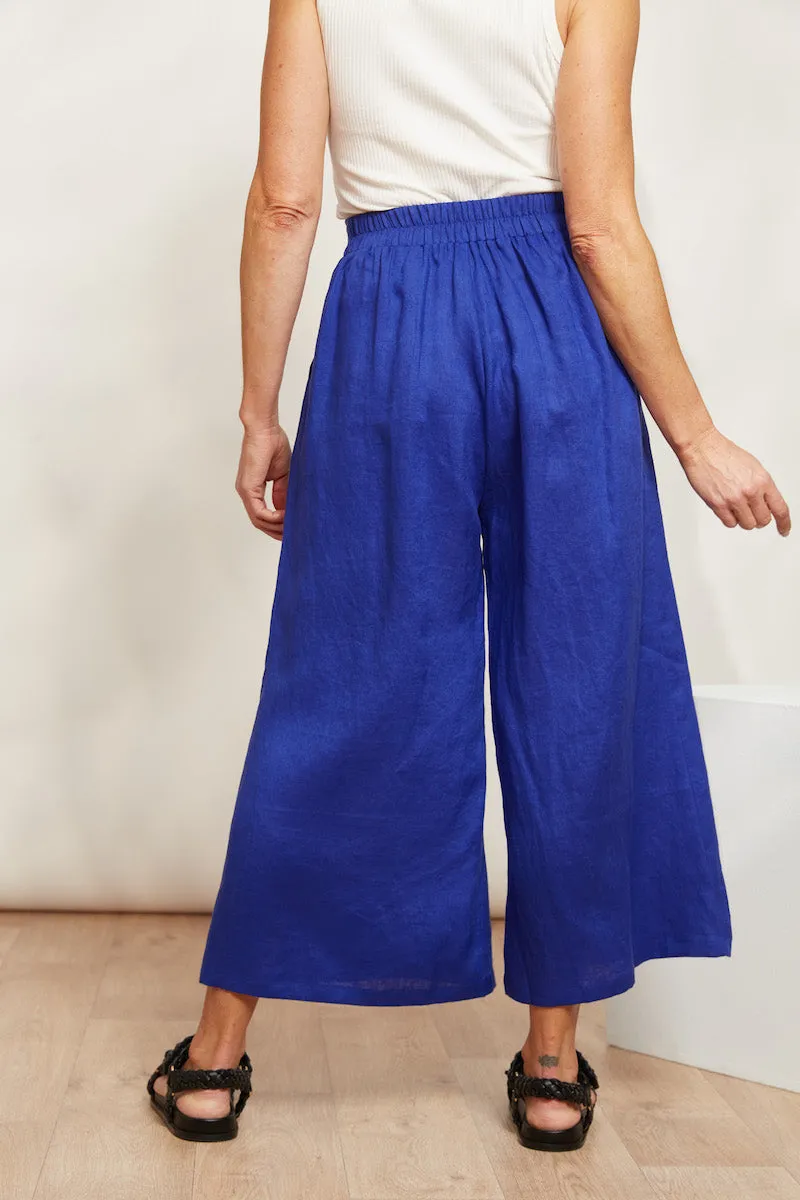 Halcyon Crop Pant, Cobalt
