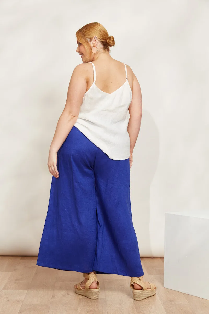 Halcyon Crop Pant, Cobalt