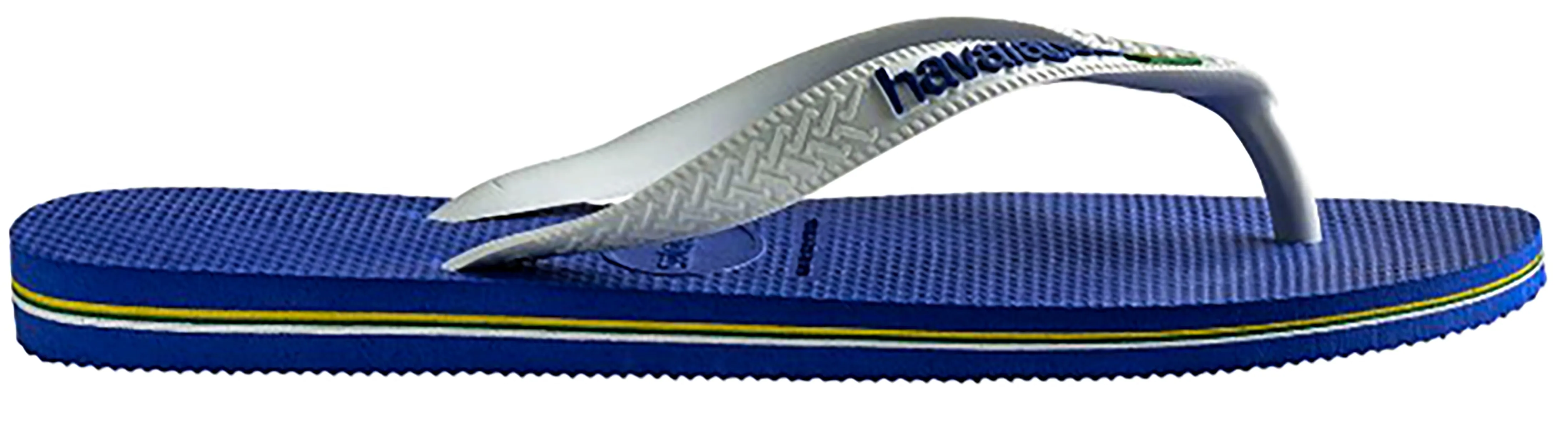 Havaianas Brasil Logo In Marine Blue