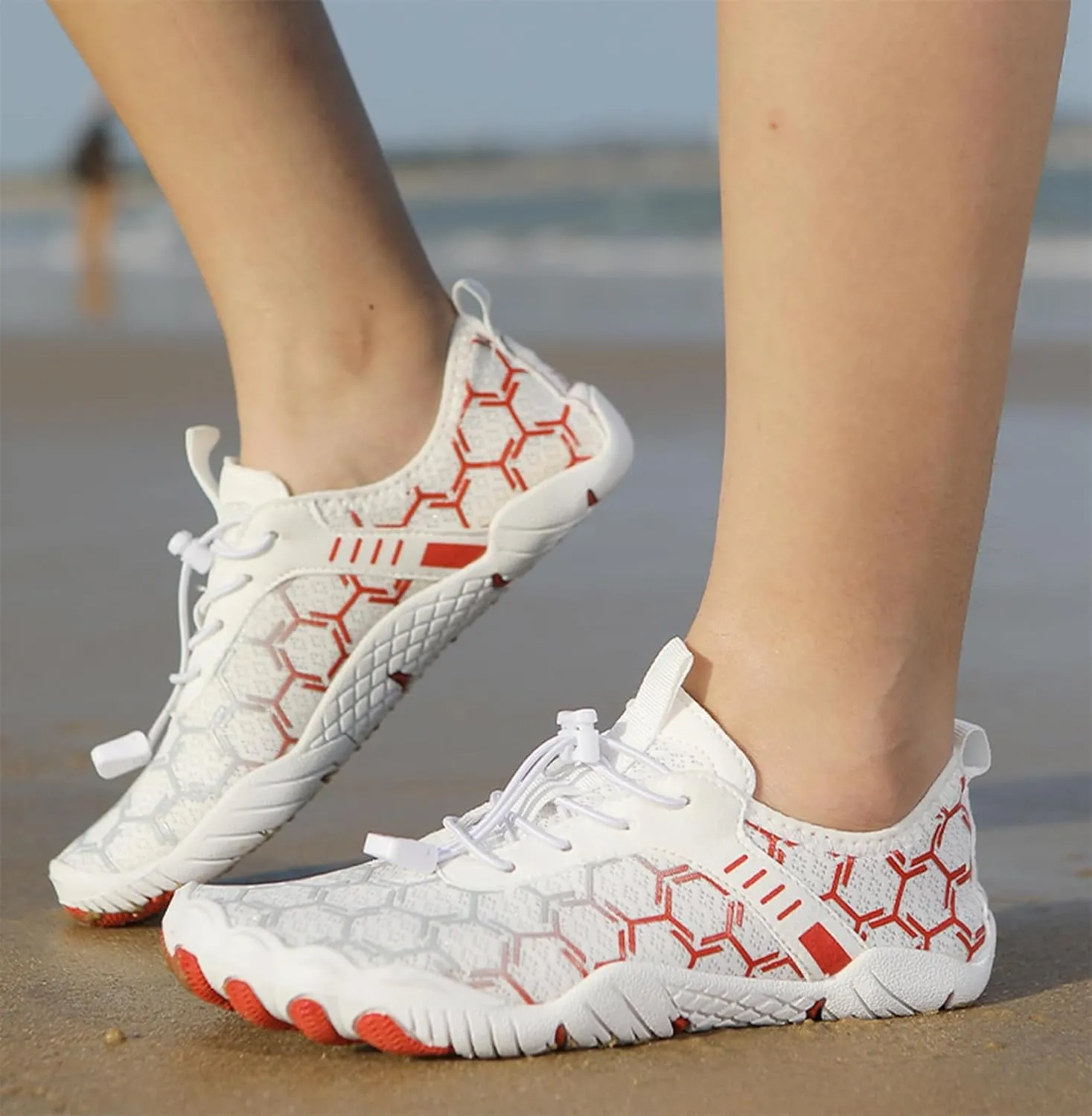 Hike Barefoot Shoes for Women Men Healthy Breathable Non-Slip Athletic Footwea Comfortable Barefoot Shoe with Wide Toe Box Healthy Lightweight Grounded Footwear Shoes Grounded Comfort Wear