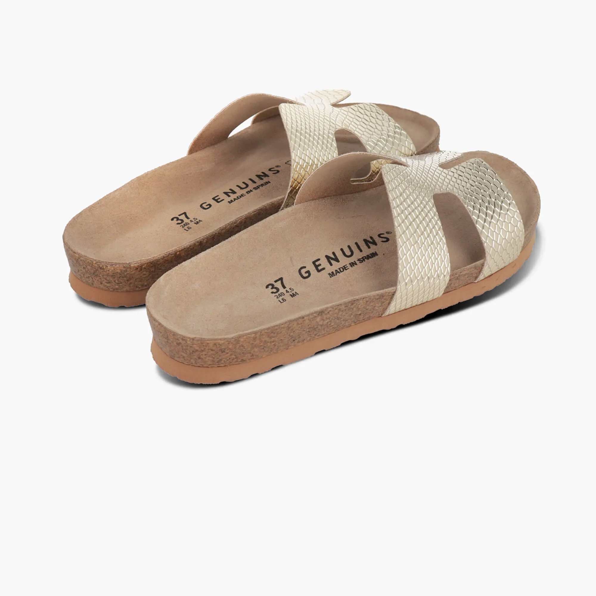 Hilary Gold Sandals
