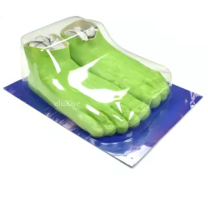 Imran Potato - Caveman Foot Slippers 'Hulk' (Green)