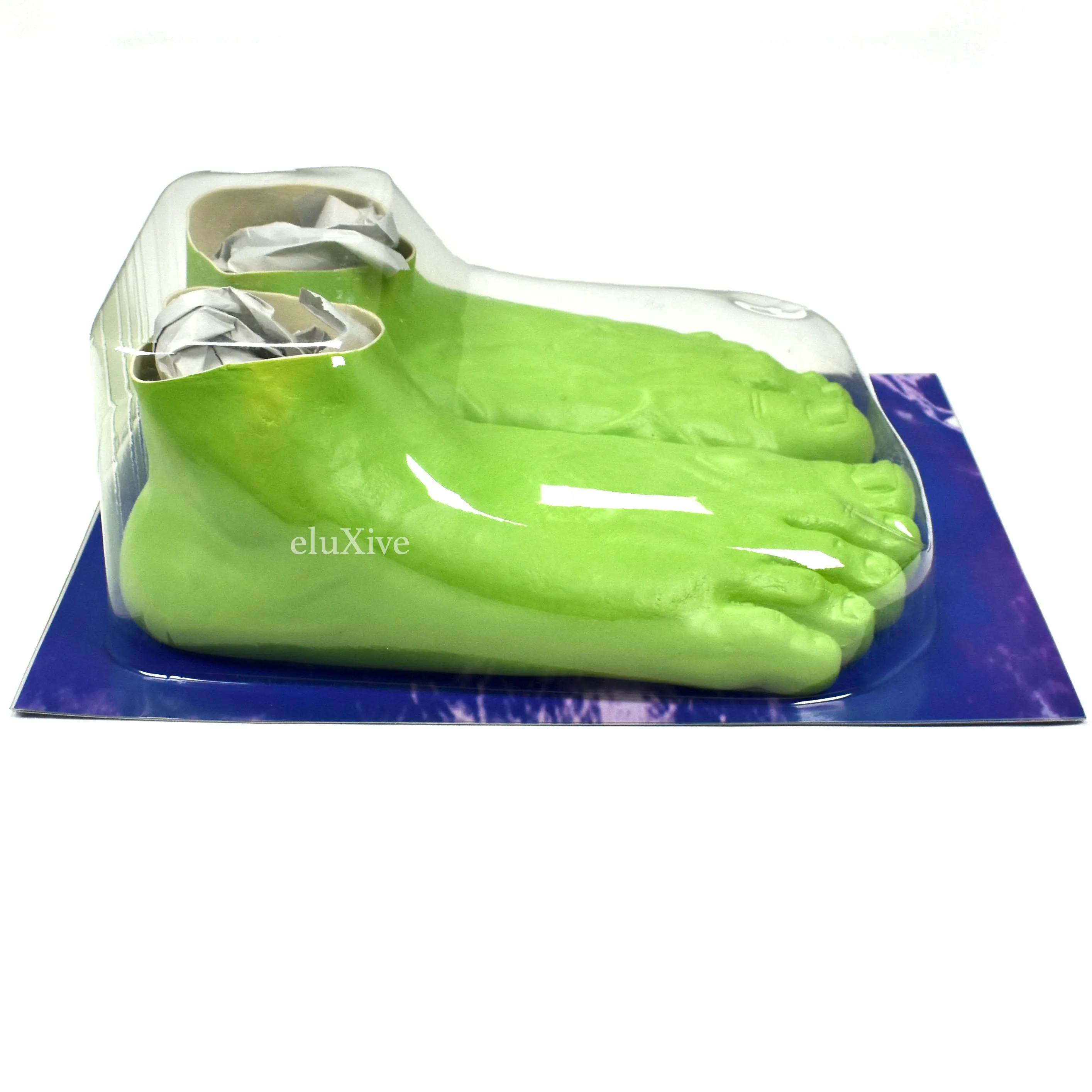 Imran Potato - Caveman Foot Slippers 'Hulk' (Green)