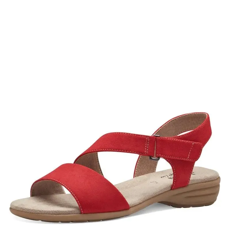 Jana 28167 FIRE Touch Fastening Wide Fitting Sandal 28167-566