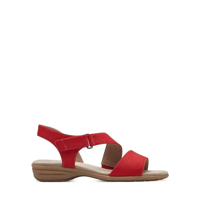 Jana 28167 FIRE Touch Fastening Wide Fitting Sandal 28167-566