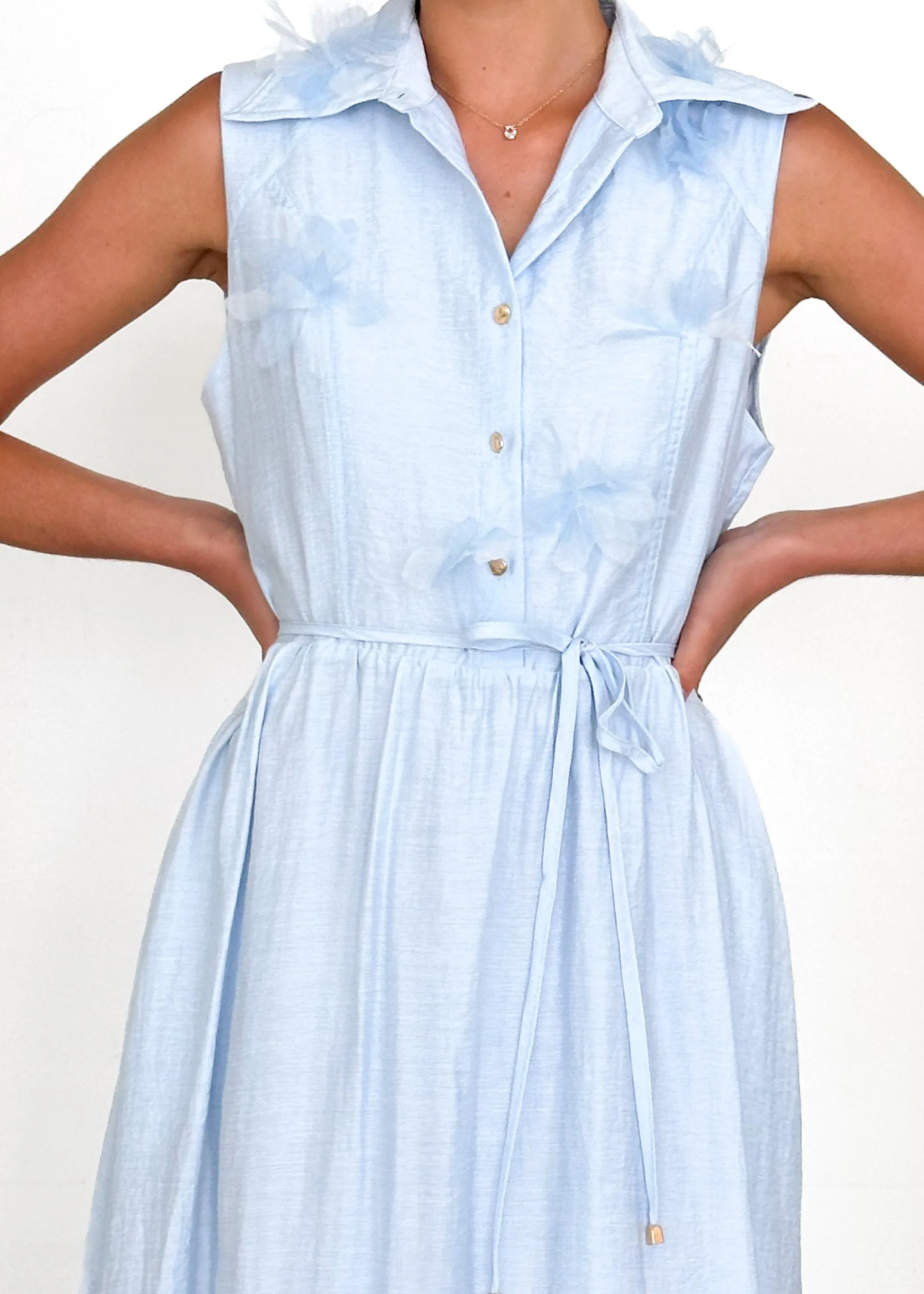 Jodi Maxi Dress - Powder Blue