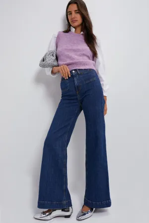 Lilac Ella Sweater Blouse