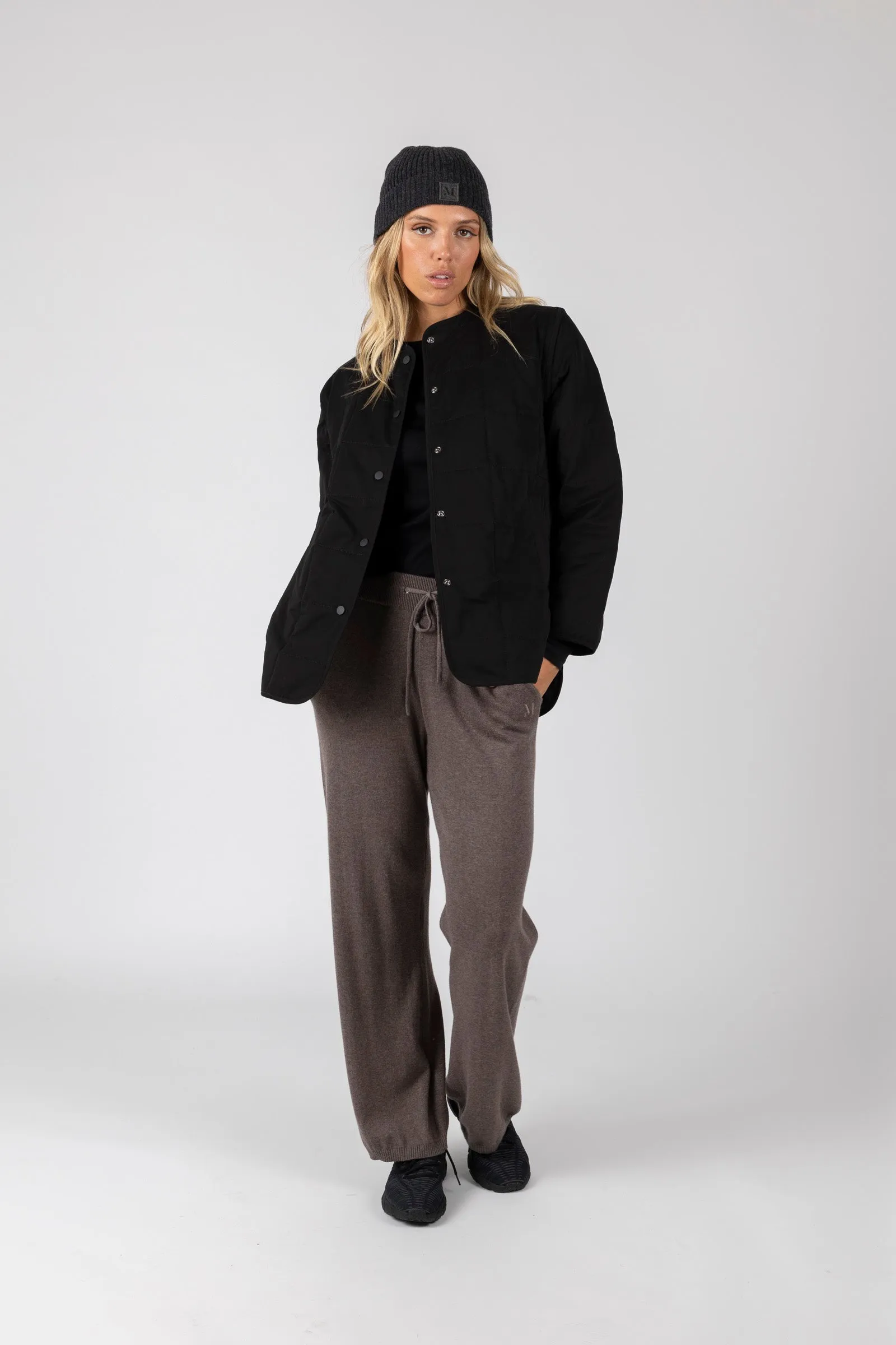 Madison Knit Pant - Ash