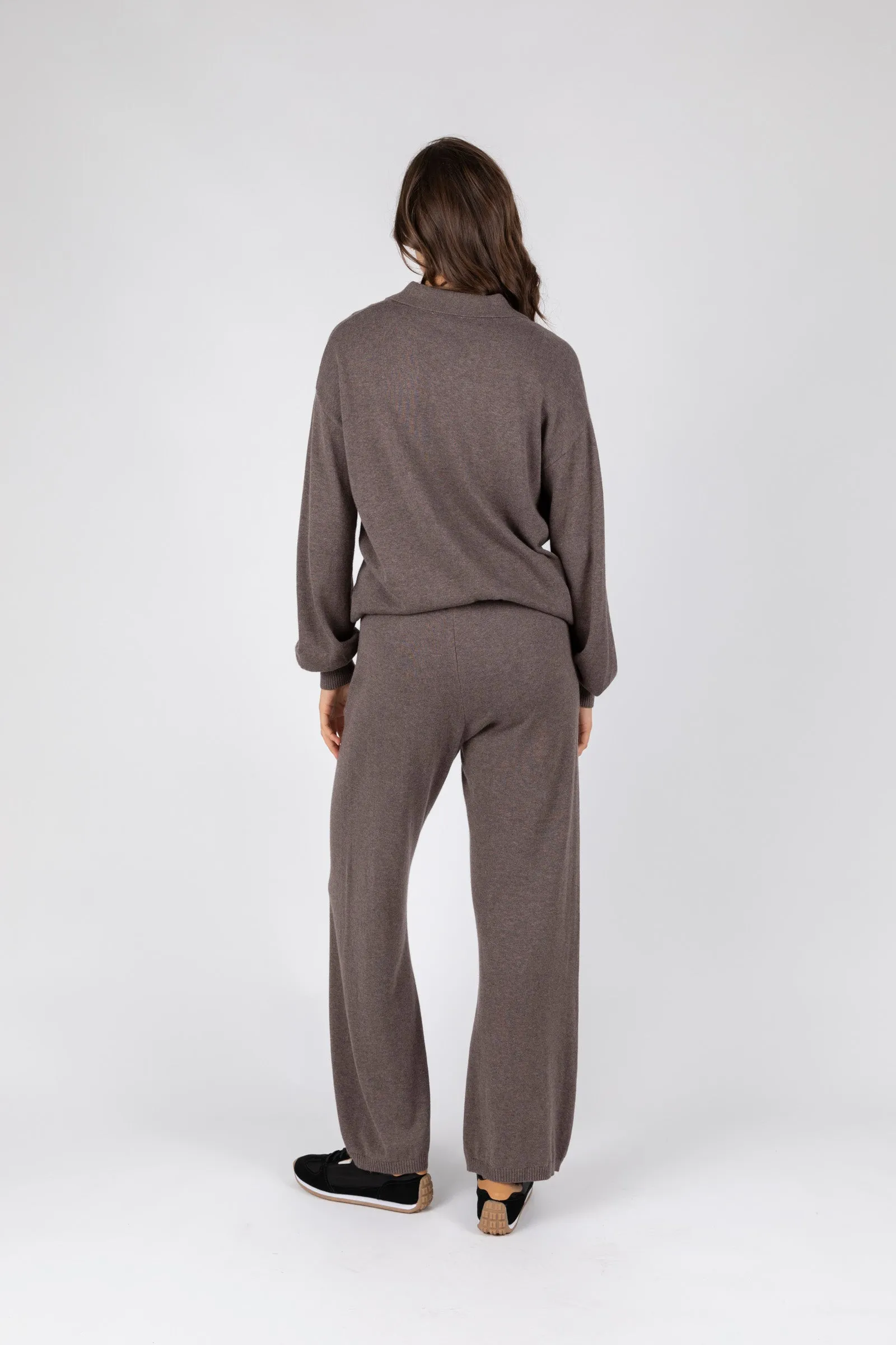 Madison Knit Pant - Ash