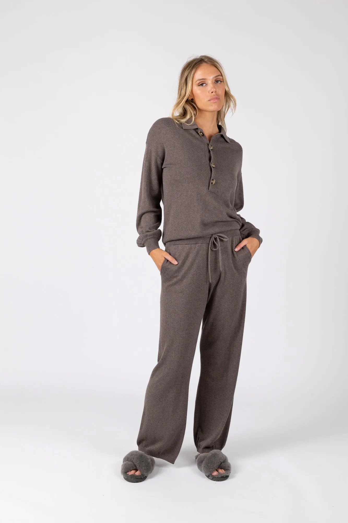 Madison Knit Sweat - Ash