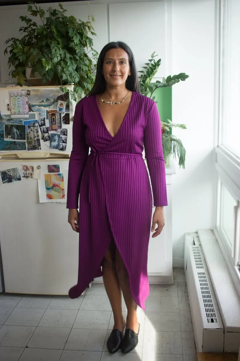 Marigold Vera Dress (Purple)