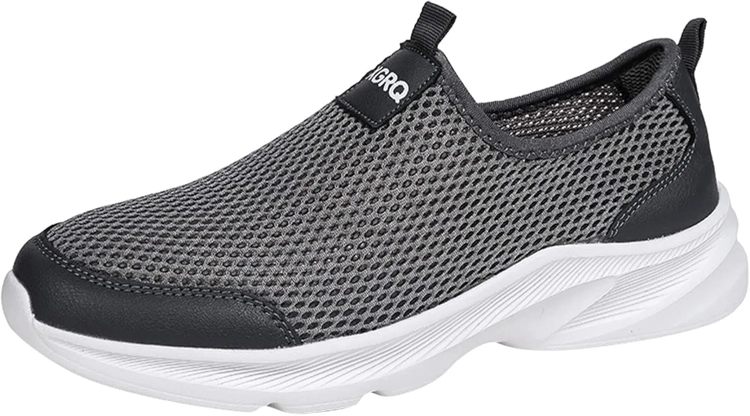 Memory Foam Versatile Shoes for Men Breathable Casual Comfortable Walking Sneaker Soft Flat Soled Elderly Shoes