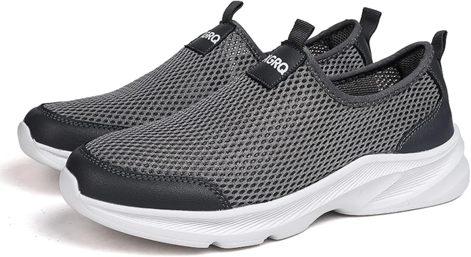 Memory Foam Versatile Shoes for Men Breathable Casual Comfortable Walking Sneaker Soft Flat Soled Elderly Shoes