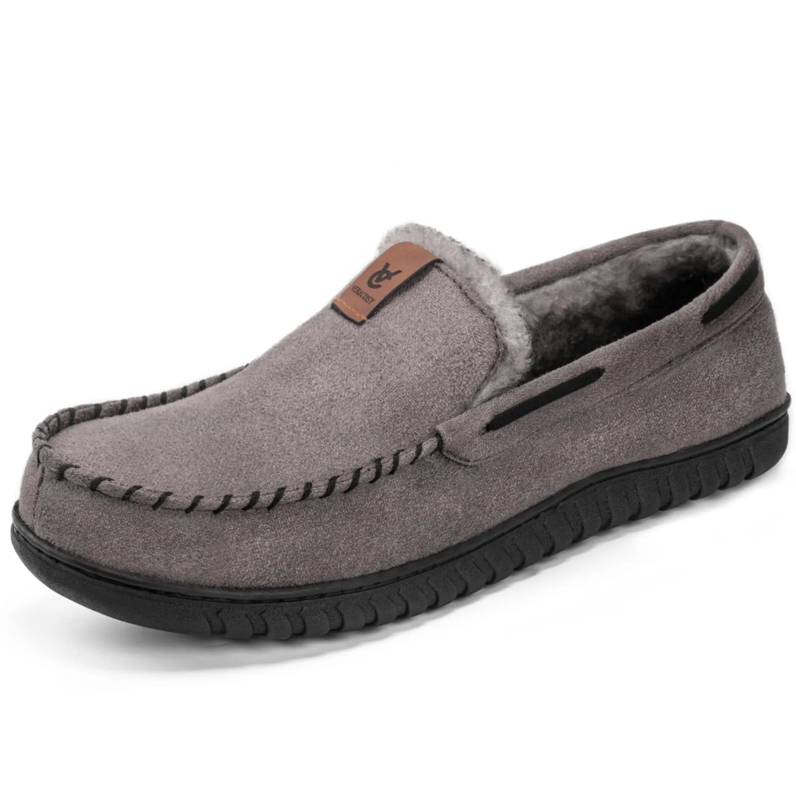 Men's Faux Suede Moccasin Slippers