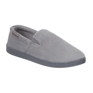 Men's Microterry Jake Closed Back Slipper with Gel Infused Memory Foam