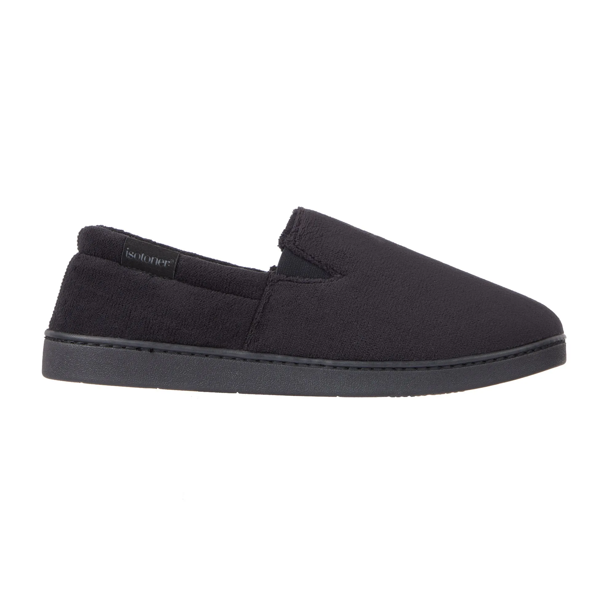 Men's Microterry Jake Closed Back Slipper with Gel Infused Memory Foam