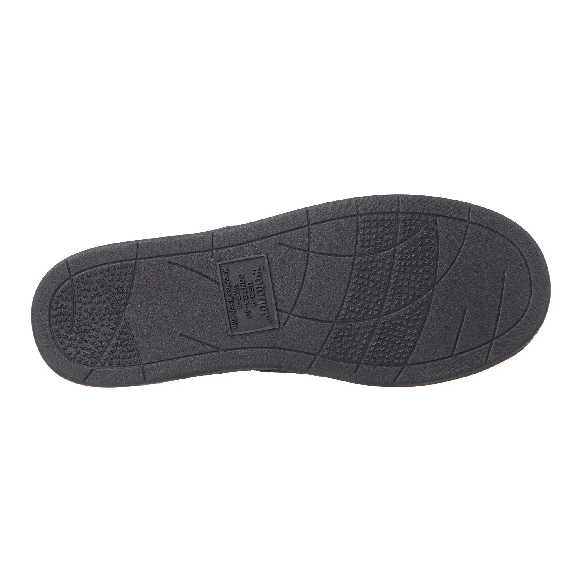 Men's Microterry Jake Closed Back Slipper with Gel Infused Memory Foam